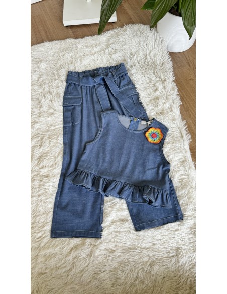 Pantalone Cinque Tasche in Denim