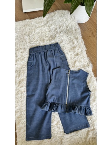 Pantalone Cinque Tasche in Denim