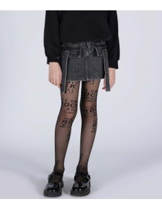 Gonna denim lavaggio scuro 2