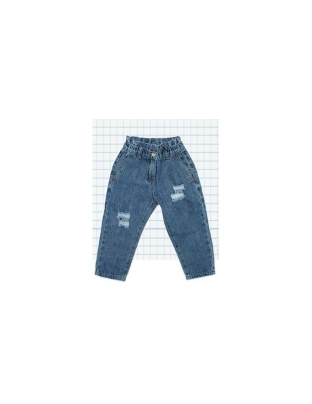 Jeans tasca a cuore argento