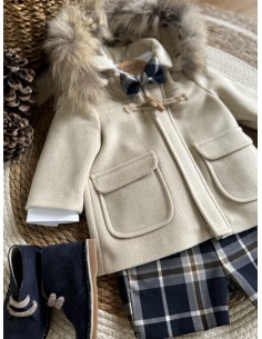 Cappotto beige Montgomery 2