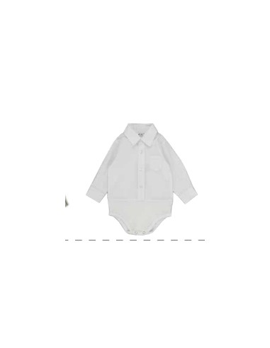 Camicia bianca classica a body