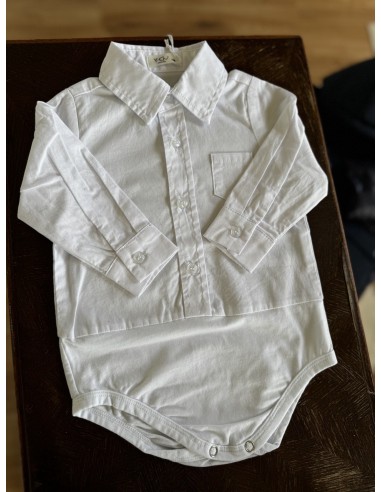 Camicia bianca classica a body