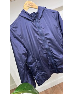 Giubbino zip Blu 2