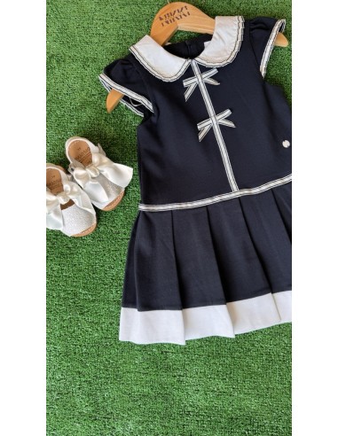Abitino blu in piquet