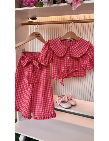 Camicia a quadri nodo