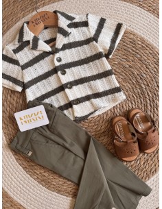 Pantalone verde baby 2