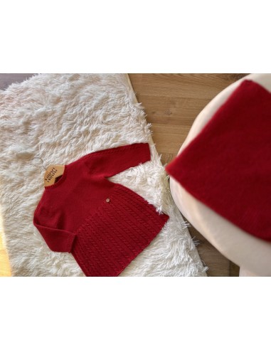 Abitino rosso in lana Wedoble